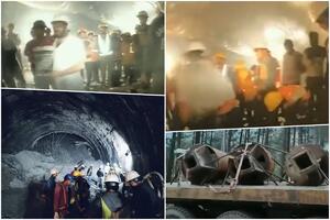RUKAMA ĆE MORATI DA KOPAJU PROLAZ DO NJIH Rudari zarobljeni već dve nedelje u tunelu u Indiji, sada je stigla nova nevolja