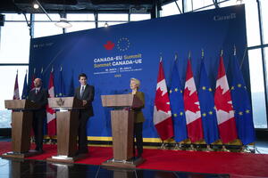 BIĆEMO UZ UKRAJINU KOLIKO GOD BUDE POTREBNO: Kanada i EU su obećale nepokolebljivu podršku Kijevu