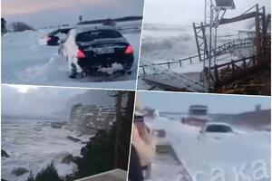 "OLUJA VEKA" U RUSIJI, UKRAJINI I MOLDAVIJI: Dvocifren broj poginulih, ljudi umirali u automobilima zaglavljenim u snegu (VIDEO)