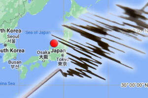 JAK ZEMLJOTRES POGODIO JAPAN: Epicentar u moru blizu Fukušime
