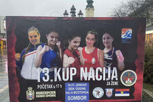 13. KUP NACIJA: Sombor u znaku tradicionalnog međunarodnog takmičenja u boksu za žene
