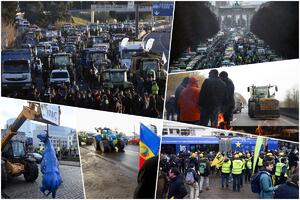 PAORSKI BES SE ŠIRI EVROPOM! Nakon Nemačke blokade puteva u Francuskoj, protesti u Poljskoj, Bugarskoj, Rumuniji, BUNA I U BRISELU