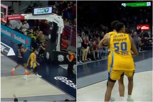 ŽESTOK SKANDAL NA UTAKMICI EVROLIGE! Jedan od najboljih košarkaša u Evropi napao sudiju, saigrači ga jedva sklonili (VIDEO)