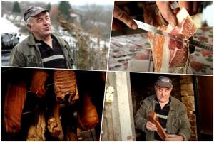 AKO SE OVAKO OSUŠI, ONDA BOLJE NEMA! Dragan iz Vlaške objasnio koji je najbolji metod za sušenje mesa, OVO je njegova TAJNA!