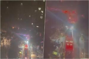 JEZIVO! SNIMAK POŽARA KOJI GUTA ZGRADU: Buktinja UBILA PETNAESTORO, najmanje 44 povređeno! Drama u Kini (VIDEO)