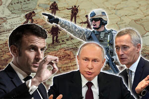 "TO BI NEIZBEŽNO DOVELO DO SUKOBA RUSIJE SA NATO": Makron pomenuo SLANJE TRUPA u Ukrajinu, šef Alijanse negirao, oglasio se KREMLJ