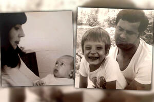 PREDSEDNIK SRBIJE KAKVOG DOSAD NISTE VIDELI: Vučić objavio stare slike iz detinjstva, majka ga kao bebu drži u naručju (FOTO)