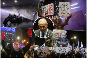 "VRATITE TAOCE, IZBORI ODMAH!" Haos u Tel Avivu, demonstranti traže ostavku Netanjahua, policija koristila vodene topove (VIDEO)