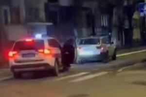 POTERA ULICAMA NOVOG PAZARA: Pogledajte kako policija juri begunca u džipu i kako ga stiže (VIDEO)