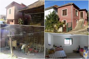 PRODAJU KOMPLETNO SEOSKO DOMAĆINSTVO ZA 15.500 €: Kuća ima fasadu i izolaciju, 56 kvadrata, 2 kupatila i plac od 4 ara (FOTO)