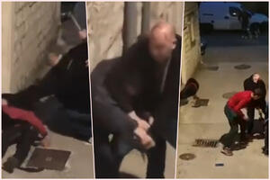 "UDARIO ME SEKIROM U GLAVU" Uznemirujući snimak obračuna kod Splita, ispalio 3 metka u komšiju, a onda NAPAO PROLAZNIKA (VIDEO)