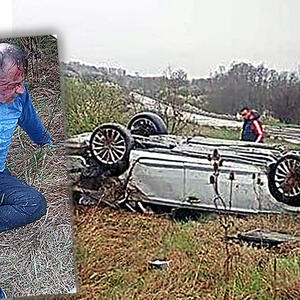 EKSKLUZIVNO: Nikad viđene fotografije nesreće u kojoj je poginuo Ljajićev