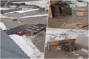 KATAKLIZMA U RUSIJI SE NASTAVLJA! U Kurganskoj oblasti evakuisane hiljade ljudi zbog poplava, PRIZORI SU JEZIVI (VIDEO)
