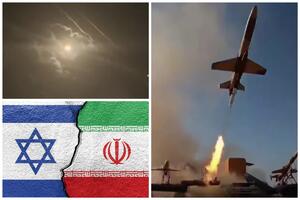 IRAN LANSIRAO 200 RAKETA I DRONOVA NA IZRAEL: Eksplozije odjekivale iznad Jerusalima, pogođena VOJNA BAZA - Teheran UPOZORIO SAD