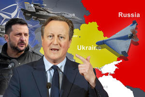 "ZAŠTO RAF NE OBARA DRONOVE I U UKRAJINI?" Šef britanske diplomatije objasnio šta ga plaši, Zelenski podseća da IZRAEL NIJE U NATO