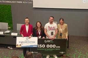VREDNE NAGRADE ZA VEŠTE STUDENTE: U Naučno-tehnološkom parku Novi Sad održano takmičenje u biznis izazovima