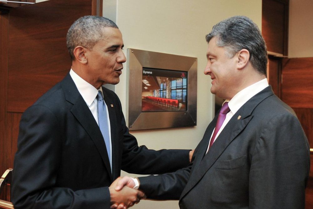 Barak Obama i Petar Porošenko