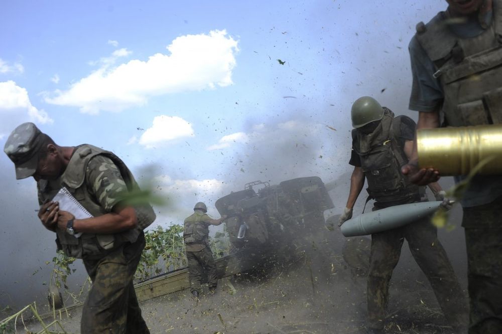 Ukrajinska vojska kod Luganska, Foto Reuters
