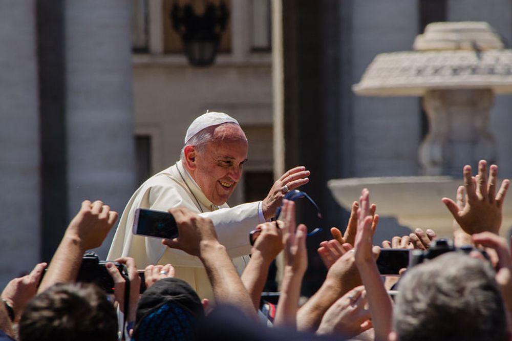 Papa Franja u Vatikanu, Foto: Wikipedia