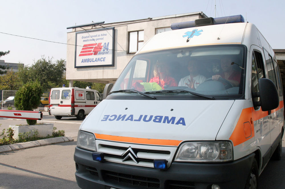 Lakše povređena žena u Novom Beogradu