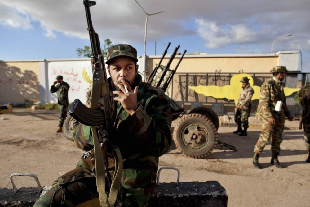 Bivši libijski pobunjenici budući policajci