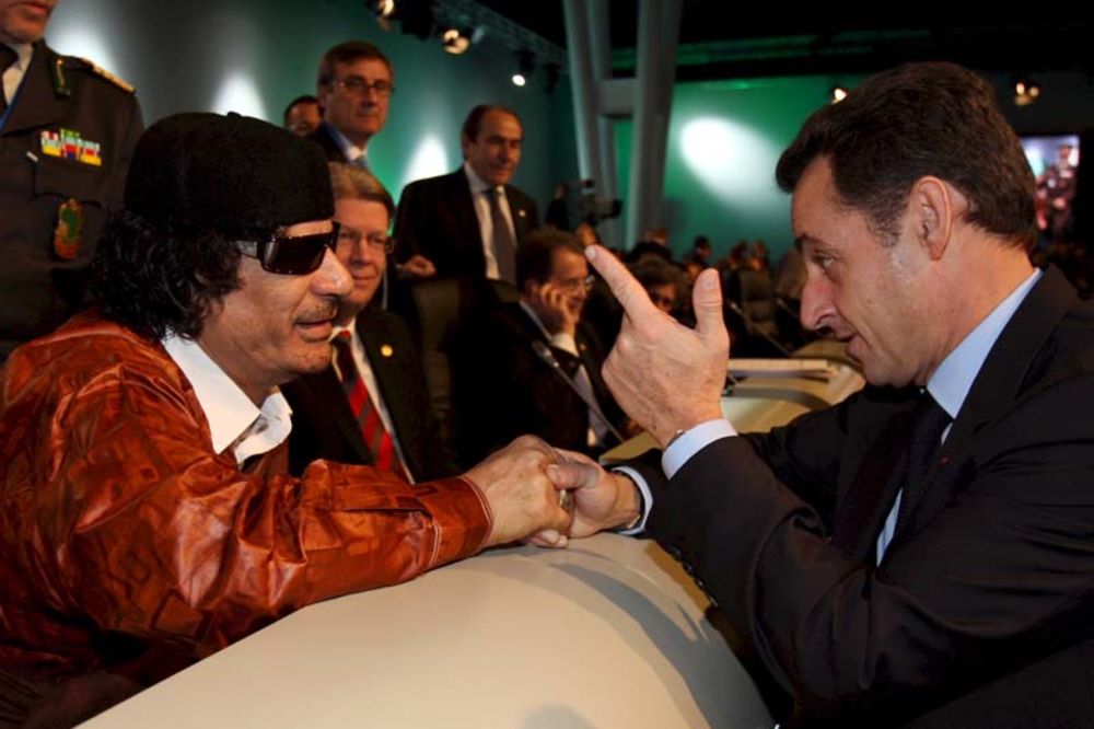 Obelodanjen tajni dogovor Sarkozija i Gadafija