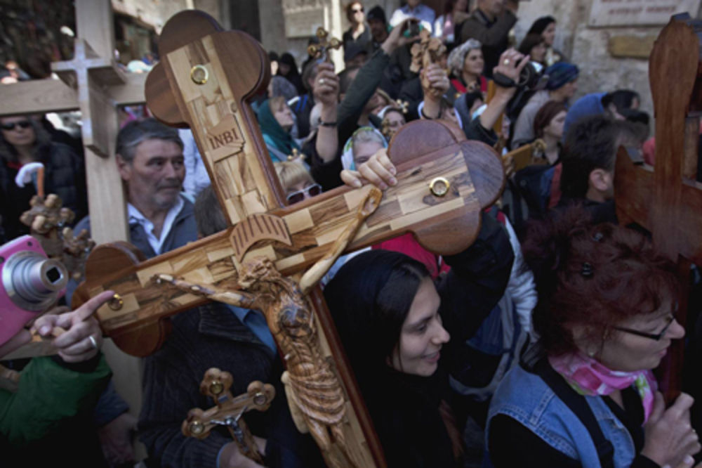 Pravoslavci obeležavaju Veliki petak u Jerusalimu