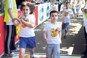 Luka Ivić najbrži na Dečjeg maratonu