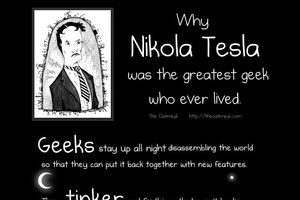 Tesla je bio najveći štreber-genije