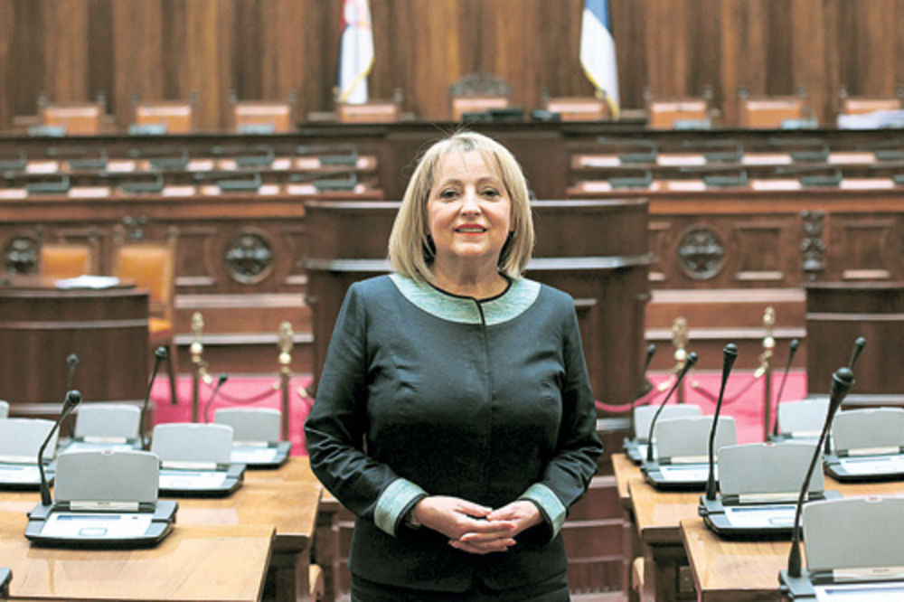 Slavica Đukić Dejanović opet na čelu Skupštine