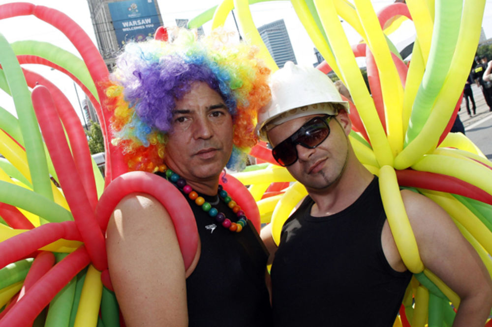 I političari na gej paradi u Varšavi