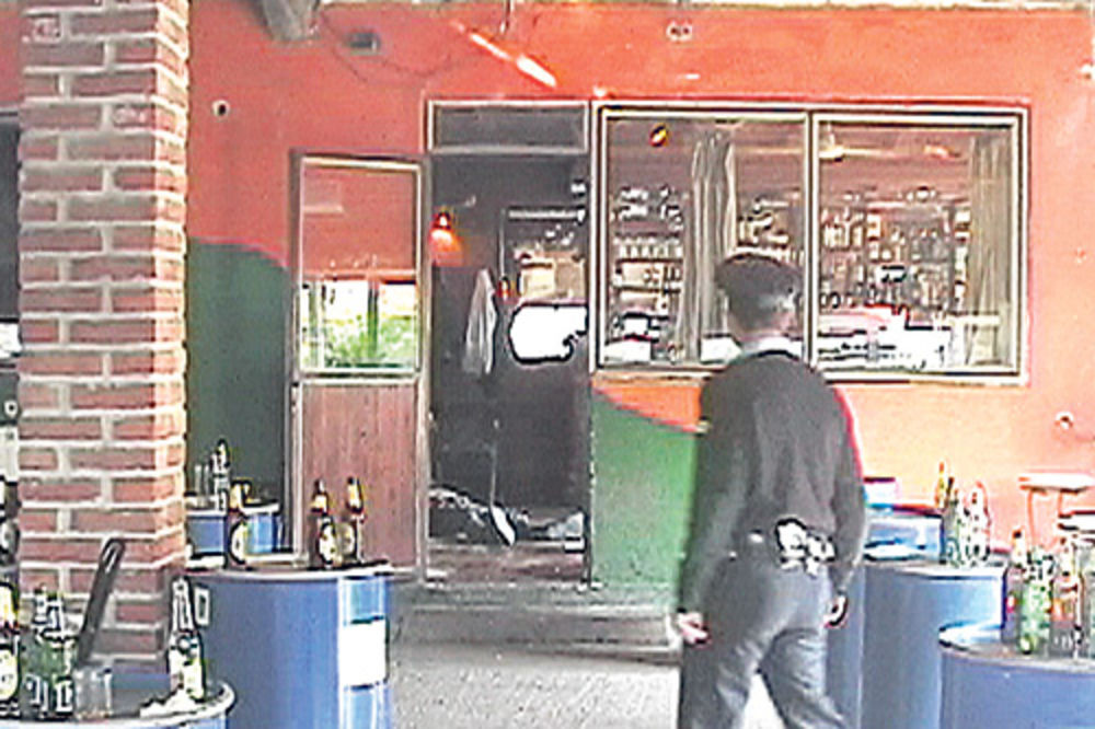 Zapečaćen  kafić u kojem je eksplodirala bomba
