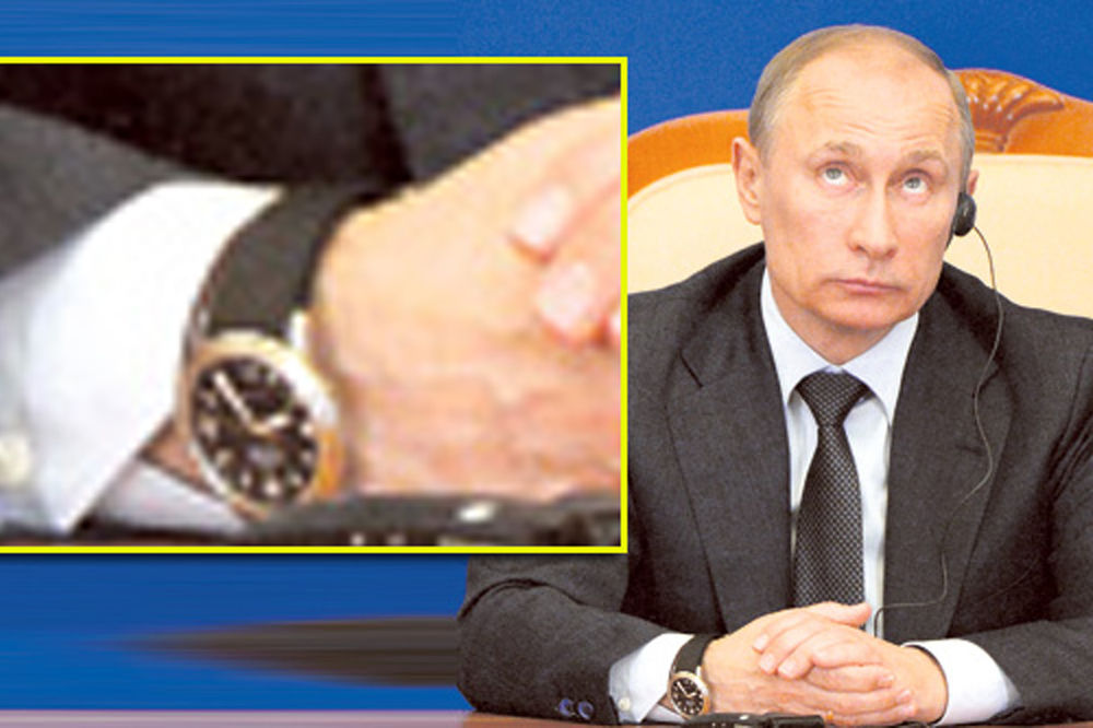 Putinovi satovi vrede 500.000 evra