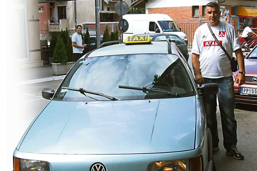 Srpski taksisti ne mogu u Crnu Goru!