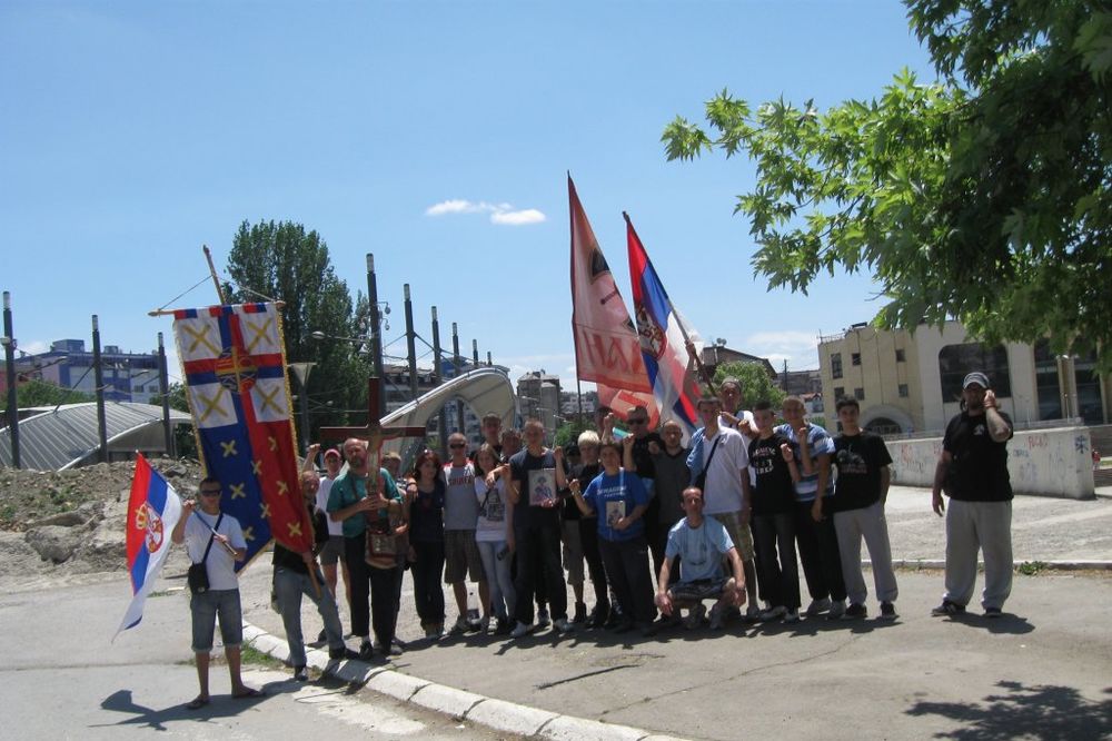 Marš "Stazama kosovskih junaka" stigao u Kosovsku Mitrovicu