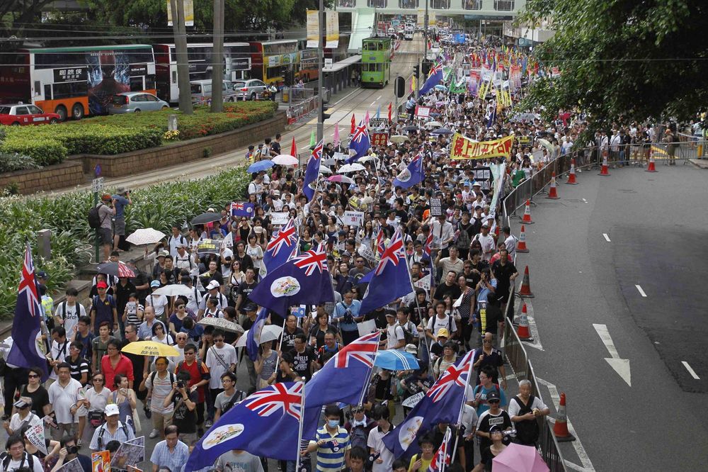 Hong Kong proslavlja godišnjicu povratka pod kineskog okrilje