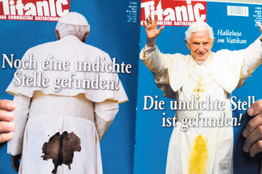 Papa Benedikt XVI se uneredio!