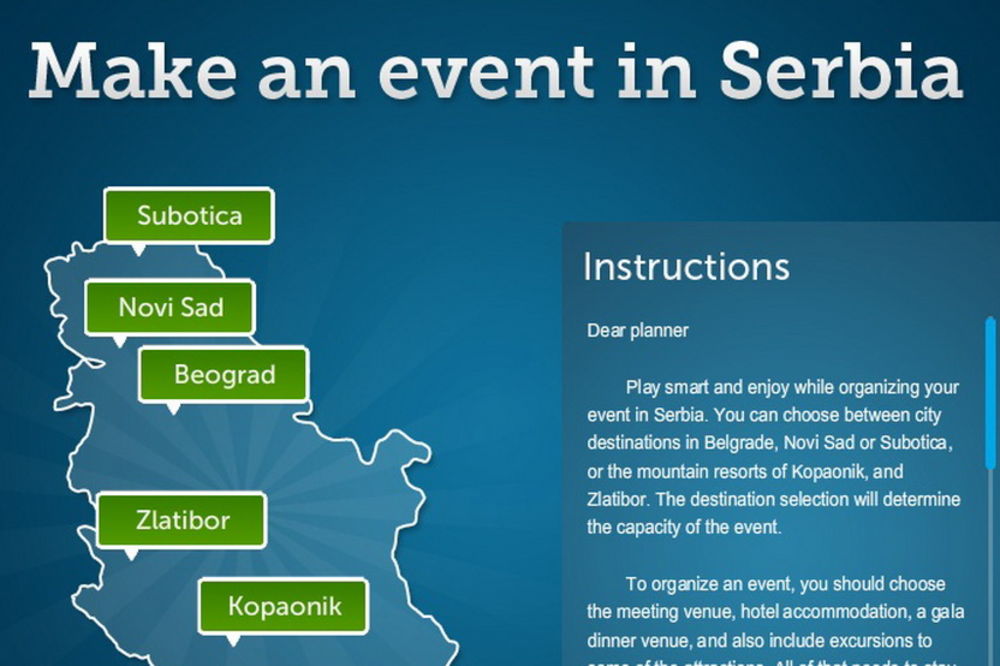 Upoznaj Srbiju kroz internet igrice!