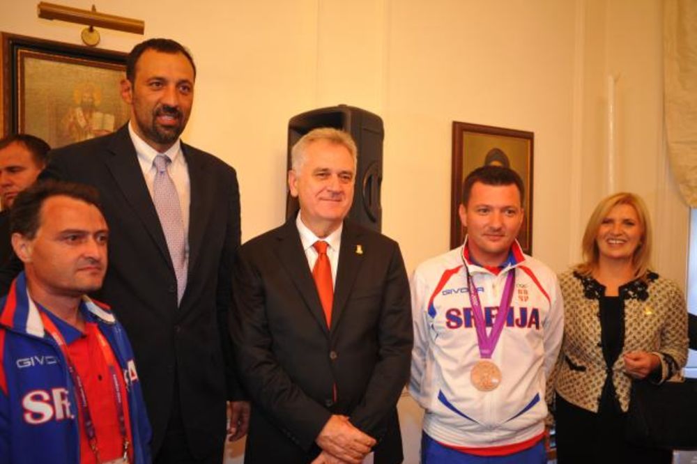 Prijem za srpske olimpijce