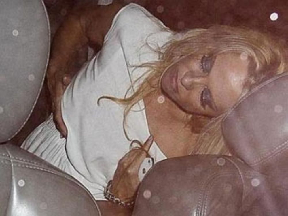 Pamela Anderson, pijana
