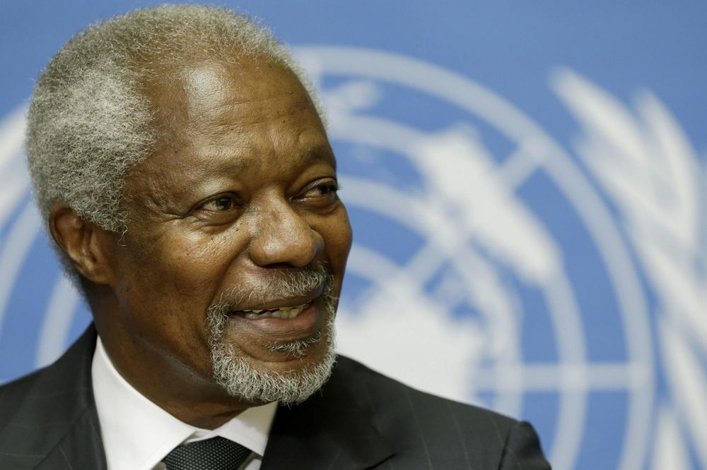 Kofi Anan podneo ostavku