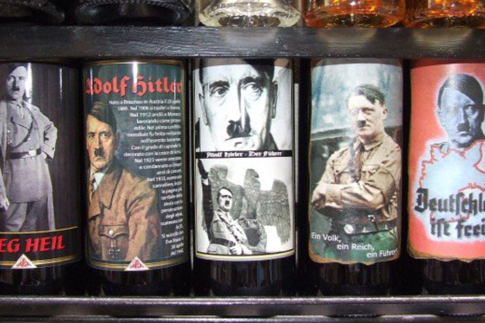 Hitler sad i na vinskim flašama