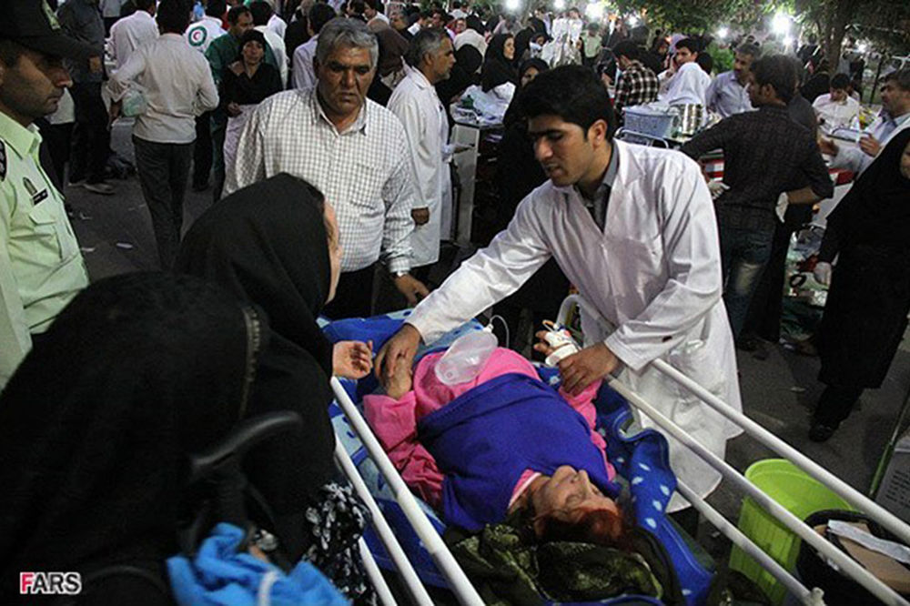 U Iranu više od 250 mrtvih i preko 2.000 povređenih