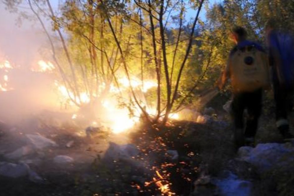 Više od 40 požara  u Crnoj Gori