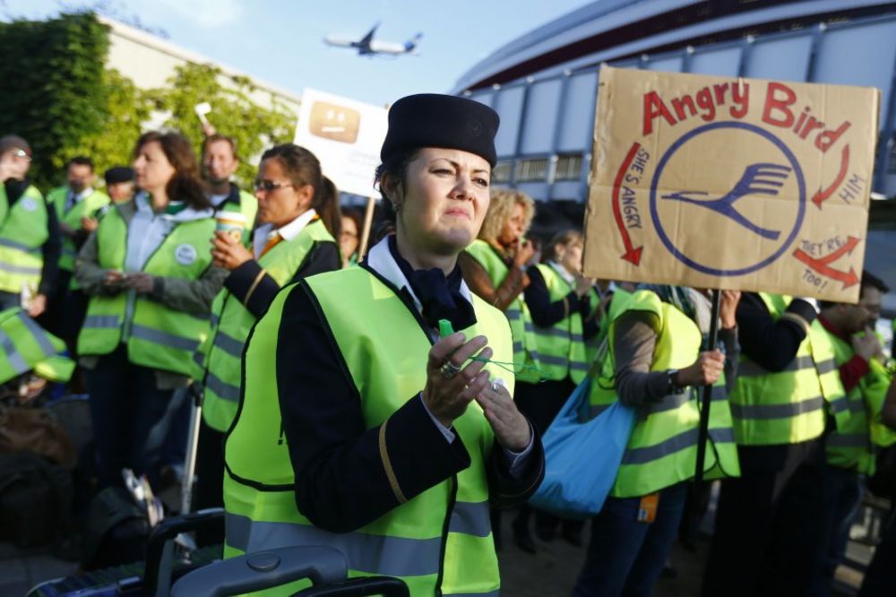 Otkazano 200 letova Lufthanze zbog štrajka