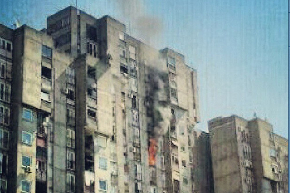 Izgoreo stan na Novom Beogradu, nema povređenih