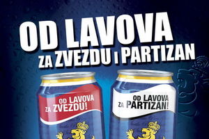 Lav pivo sponzoriše i Partizan i Zvezdu
