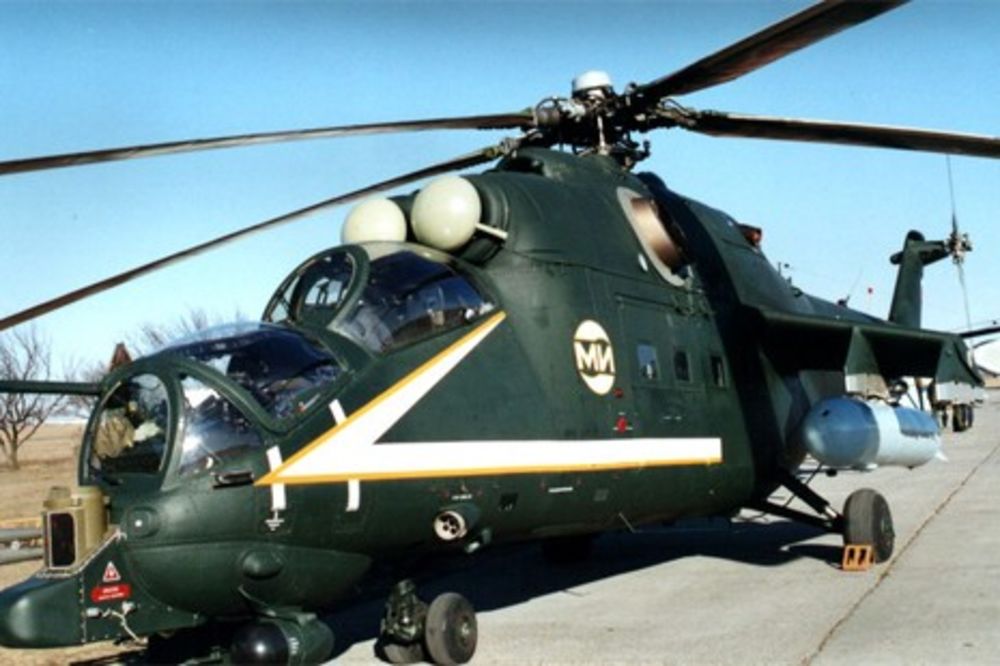 Srušio se ruski vojni helikoter