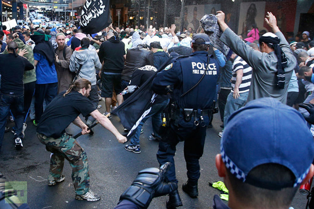 Islamisti se potukli s policijom u Sidneju