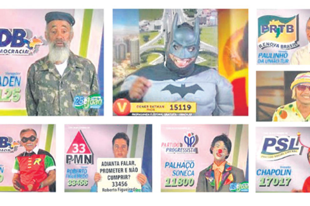 Betmen i Bin Laden kandidati na izborima